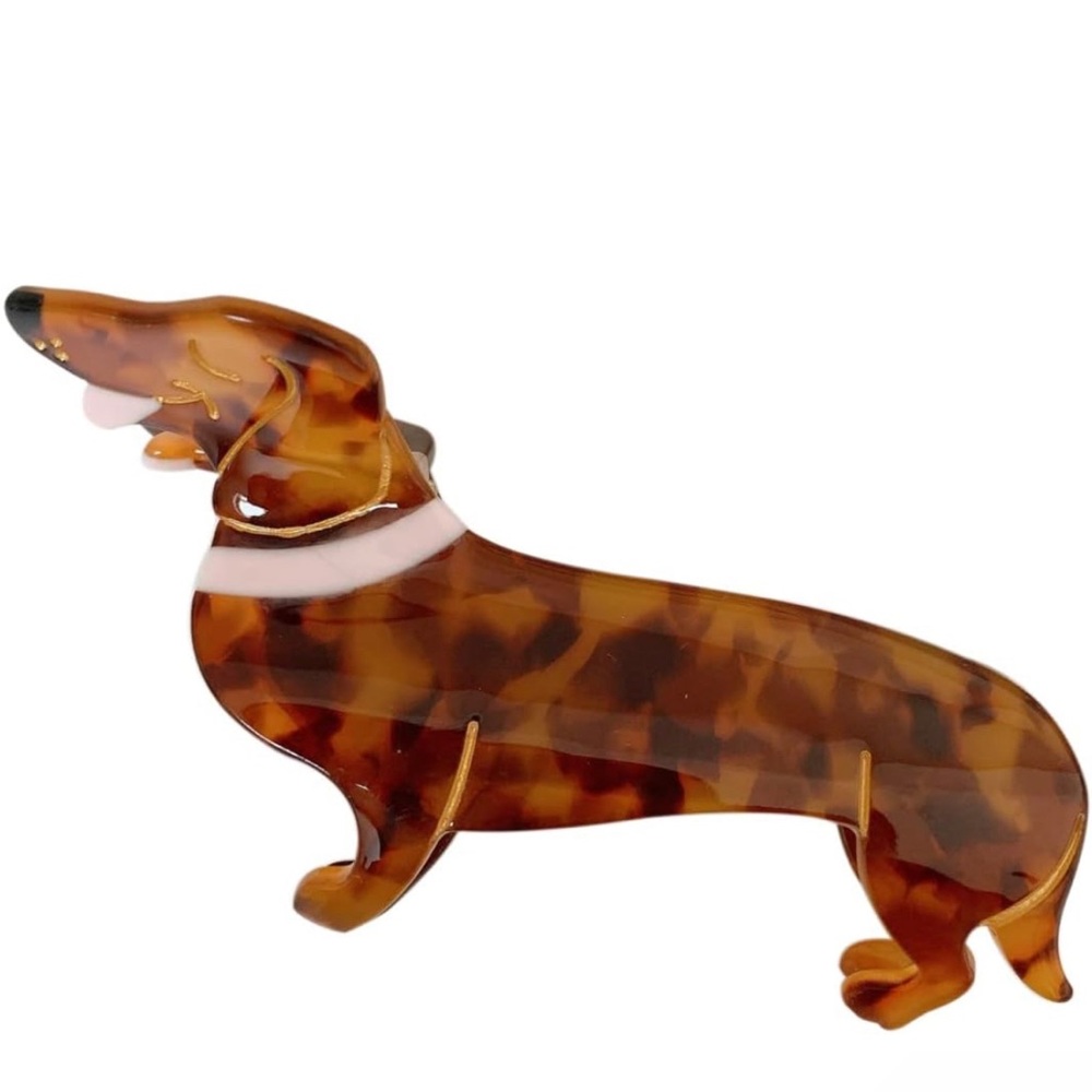 Weenie Dog Hair Clip
